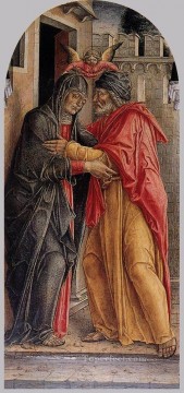 バルトロメオ・ヴィヴァリーニ Painting - アンネとヨアヒム・バルトロメオ・ヴィヴァリーニの出会い